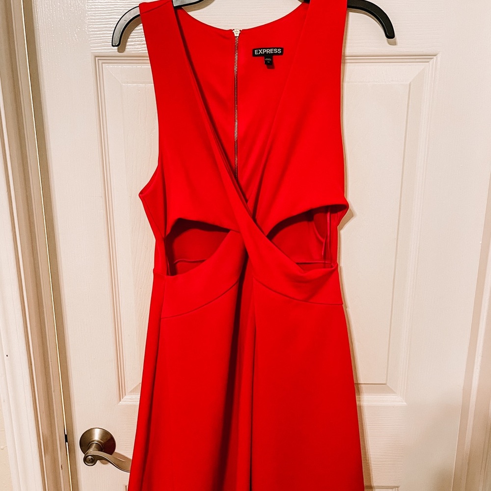 Express cut out dress